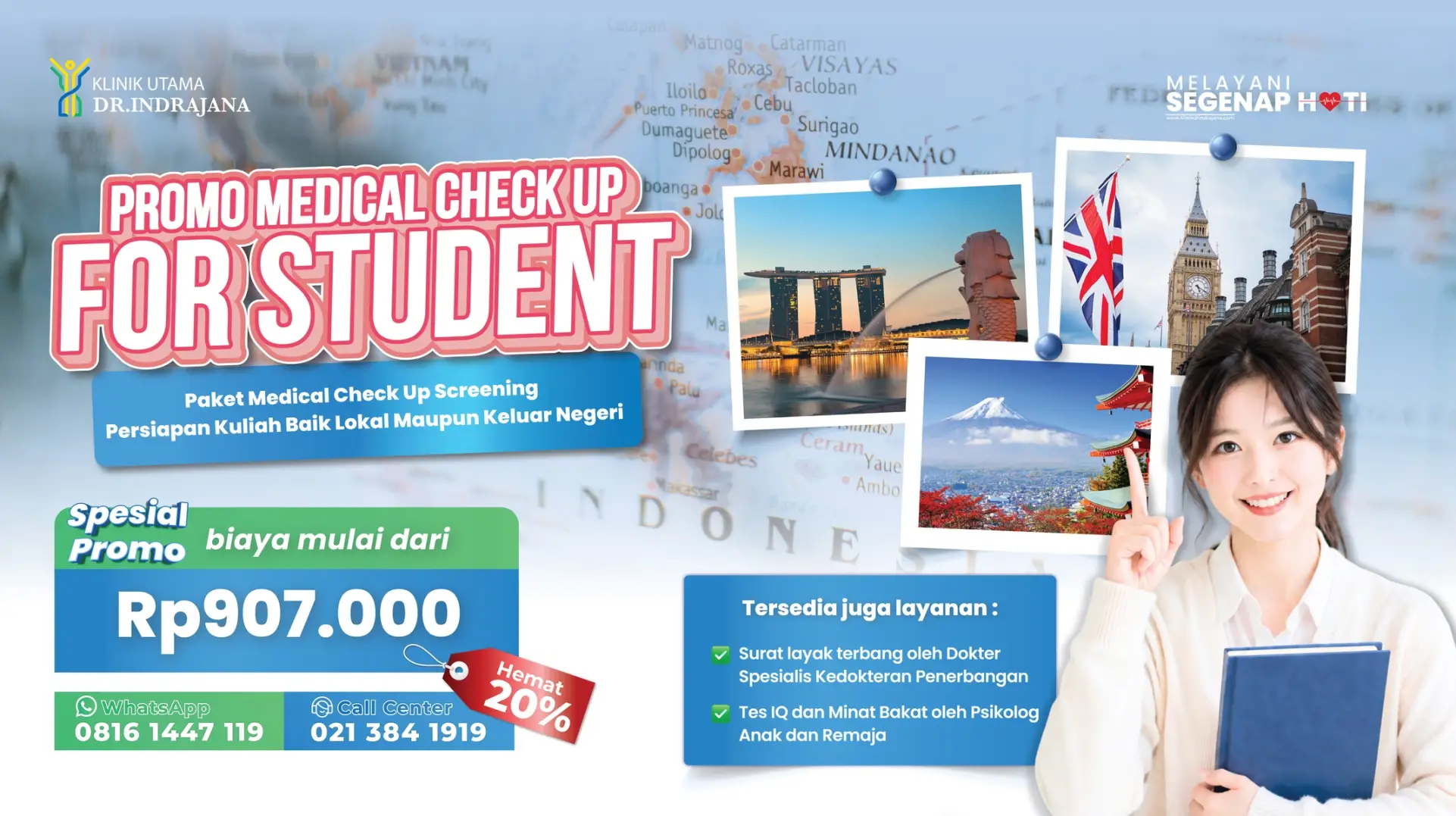 Promo Medical Check Up Kuliah Klinik Utama DR Indrajana Promo Medical Check Up Kuliah Klinik Utama DR Indrajana