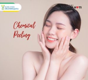 gambar wanita memperagakan kehalusan kulit setelah perawatan chemical feeling untuk keperluan artikel Klinik DR INDRAJANA