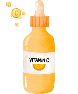 gambar animasi vitamin c untuk banner ajakan melakukan suntik vitamin c premium di klinik utama Dr. Indrajana, Jakarta Pusat