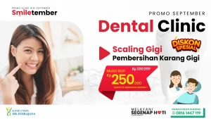 header hero promo scalling gigi di Klinik Utama DR Indrajana