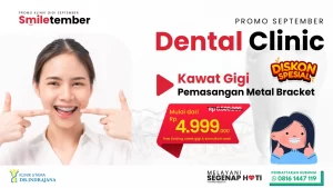 header hero promo kawat gigi di Klinik Utama DR Indrajana