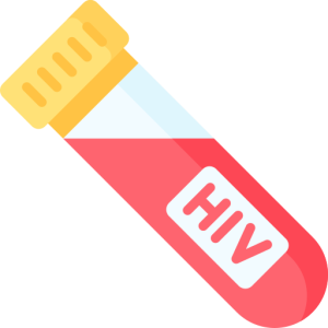 tes hiv di klinik utama dr indrajana. By flaticon.