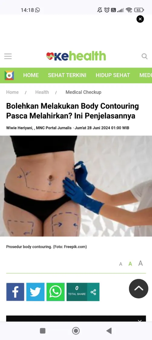 Konferensi Pers - Body Contour - Klinik Utama DR Indrajana (9)