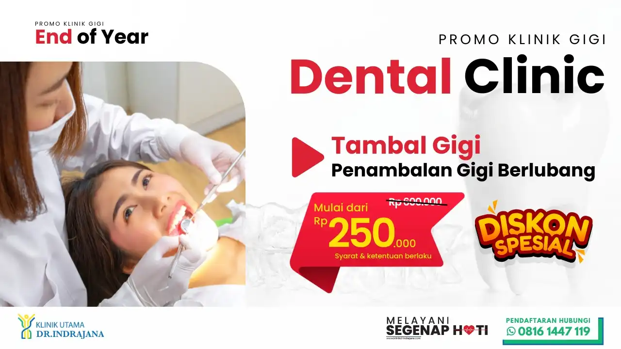 Promo Klinik Gigi - Scaling dan Tambal Gigi