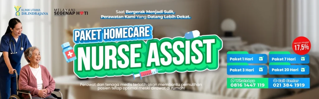 Homecare Perawat di Klinik Utama DR Indrajana