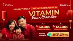 Paket Vitamin B dan C Imun Booster Imlek - Klinik Utama DR Indrajana