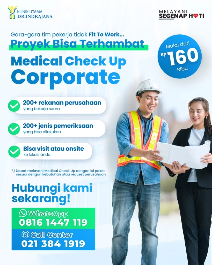 Medical Check Up Perusahaan - Klinik Utama DR Indrajana