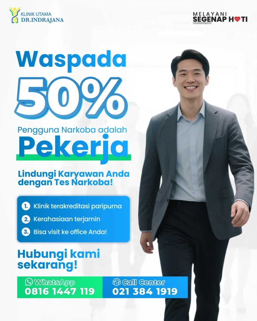 Tes Narkoba - Klinik Utama DR Indrajana