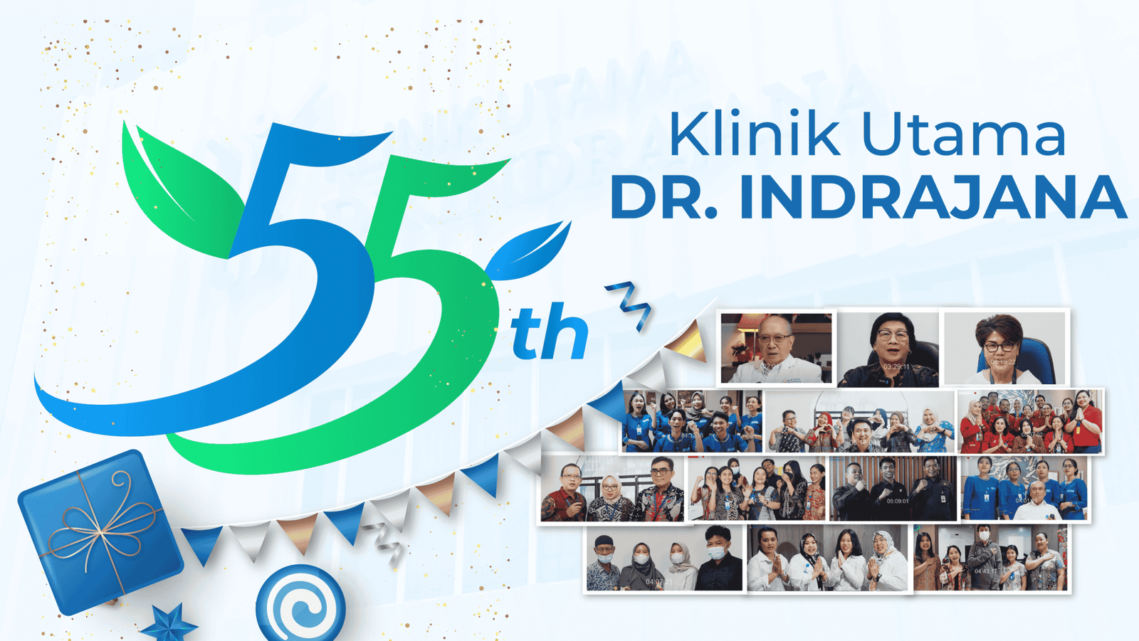 Hari Ulang Tahun Klinik Utama DR Indrajana ke 55 tahun
