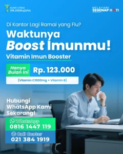 Promo Vitamin Imun Booster - Klinik Utama DR Indrajana