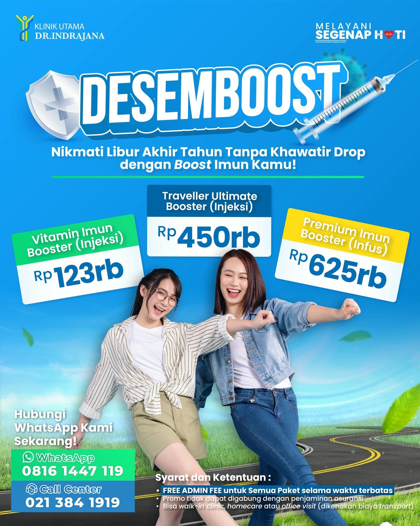 Paket Promo Suntik Vitamin - Klinik Utama DR Indrajana