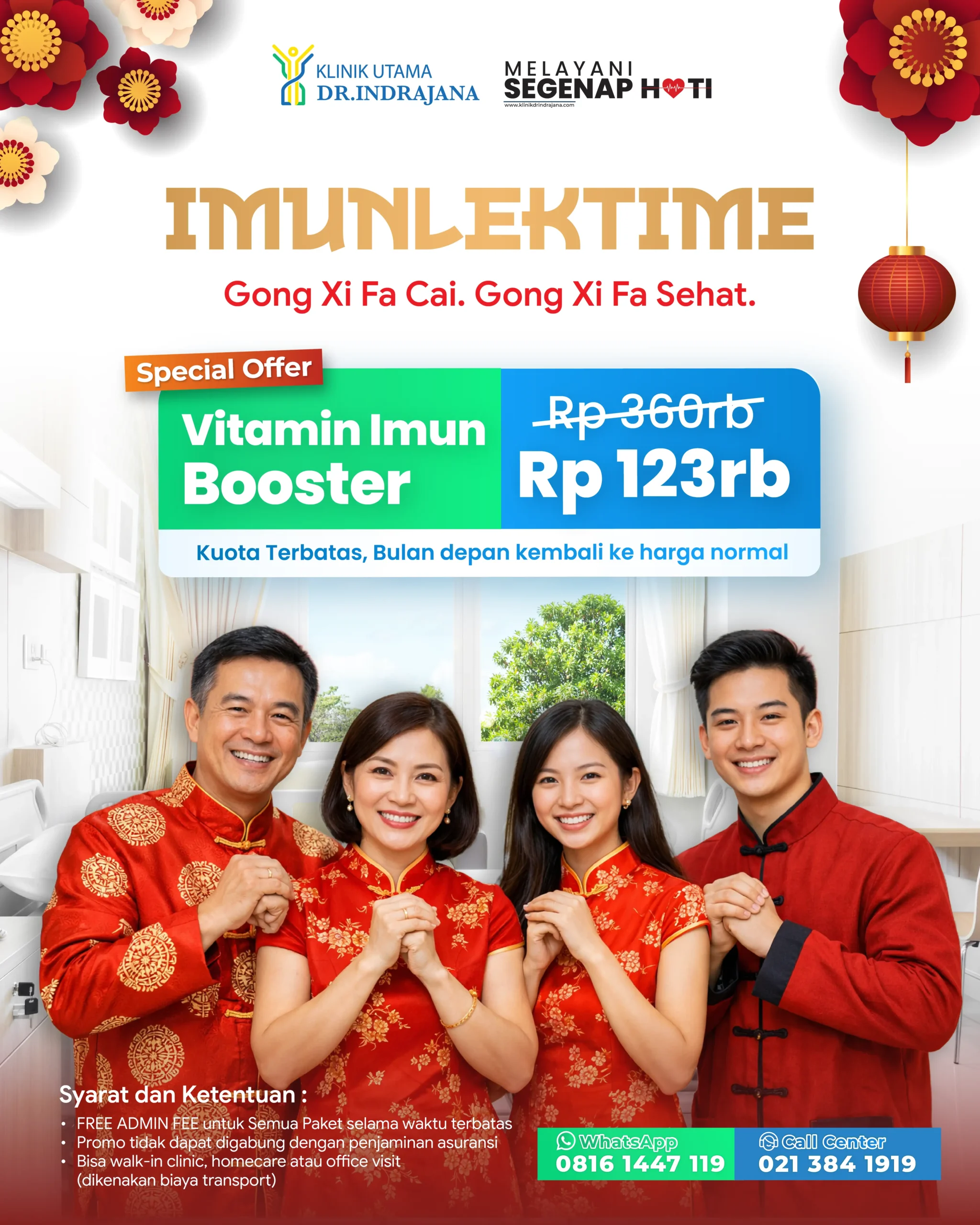 Paket Promo Suntik Vitamin - Klinik Utama DR Indrajana