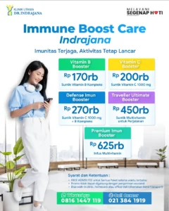 Paket Promo Suntik Vitamin - Klinik Utama DR Indrajana