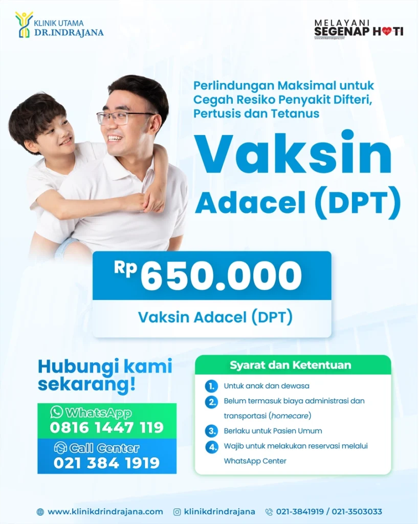 Promo Vaksin DPT - Klinik Utama DR Indrajana