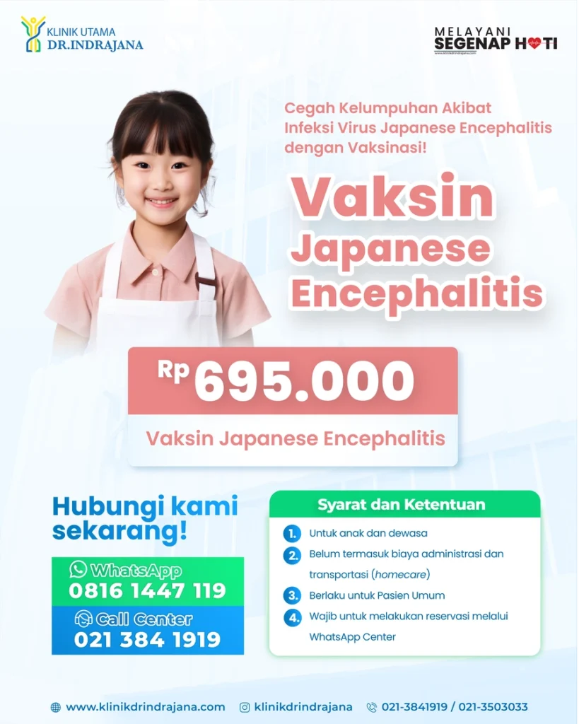 Promo Vaksin JE - Klinik Utama DR Indrajana