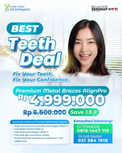Promo Kawat Gigi Klinik Utama DR Indrajana