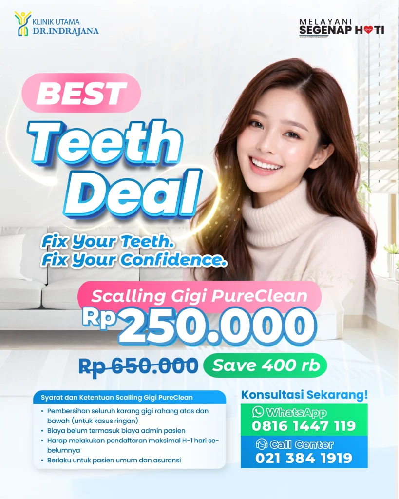 Promo Scaling Gigi Klinik Utama DR Indrajana