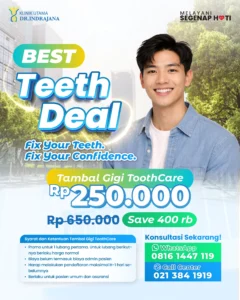 Promo Tambal Gigi Klinik Utama DR Indrajana