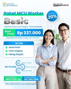 Promo MCU - Klinik Utama DR Indrajana (Paket Corporate Basic)