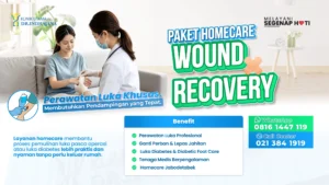 Homecare Perawatan Luka Wound Recovery - Klinik Utama DR Indrajana - Banner