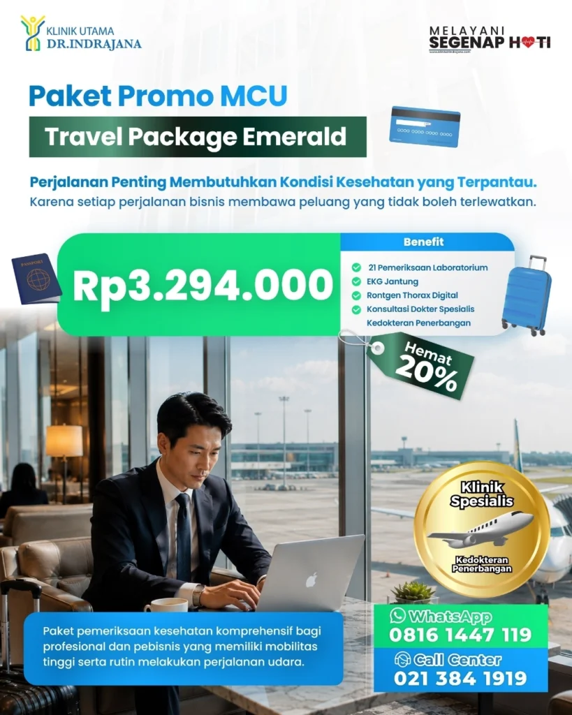 MCU Kedokteran Penerbangan Emerald - Medical Check Up Travel