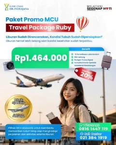 MCU Kedokteran Penerbangan Ruby - Medical Check Up Travel