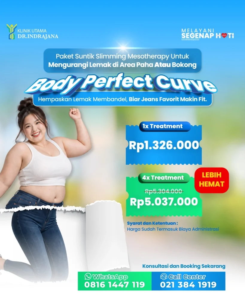 Paket Slimming Suntik Meso Perfect Curve (Paha atau Bokong) - Feeds