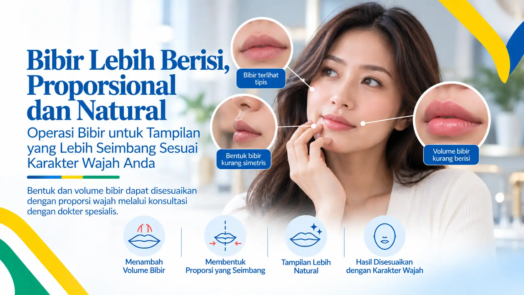 Klinik Bedah Plastik - Lip Augmentation - Rumah Sakit DR. Indrajana