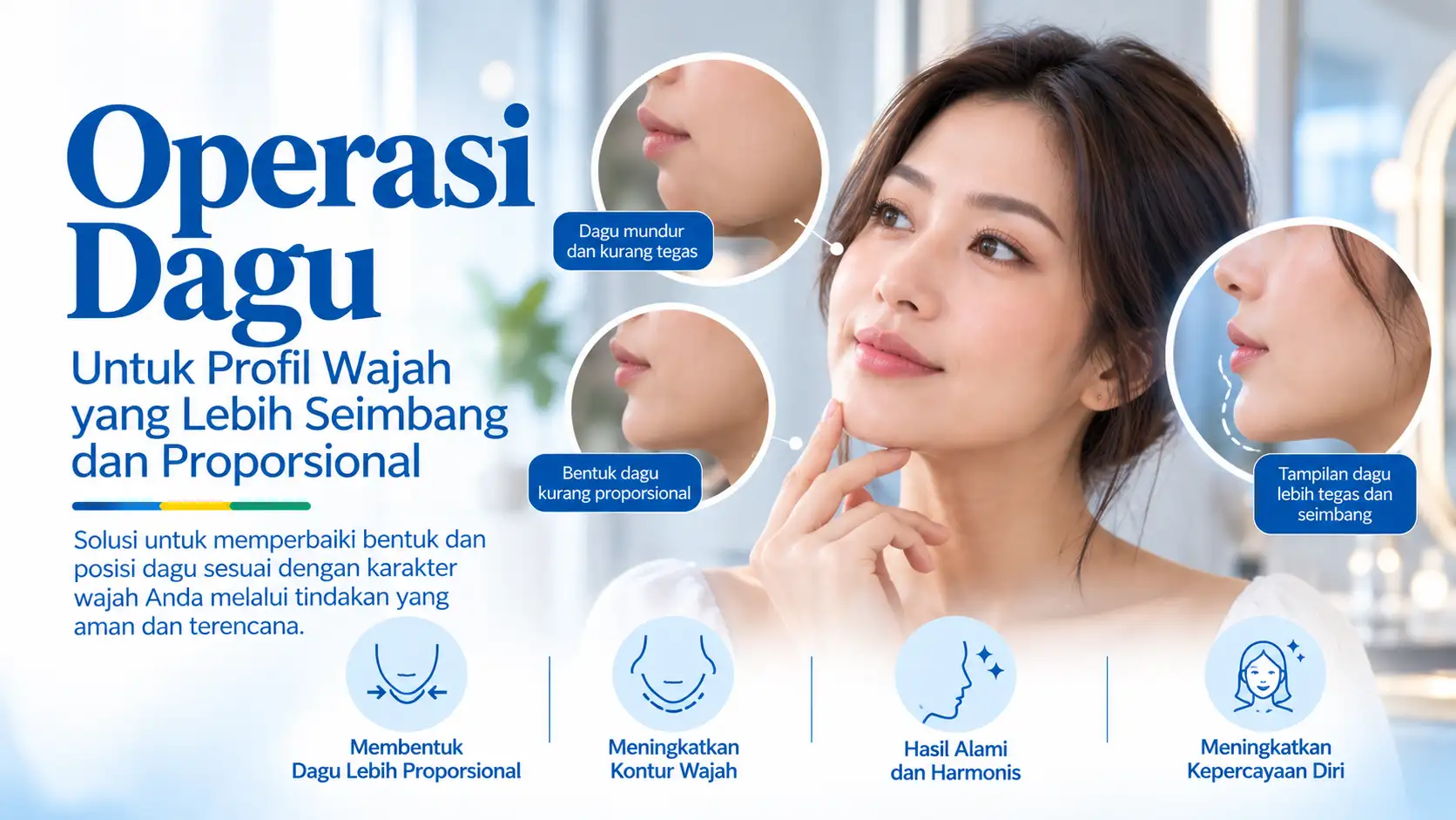 Klinik Bedah Plastik - Operasi Dagu Chin Implant - Rumah Sakit DR. Indrajana