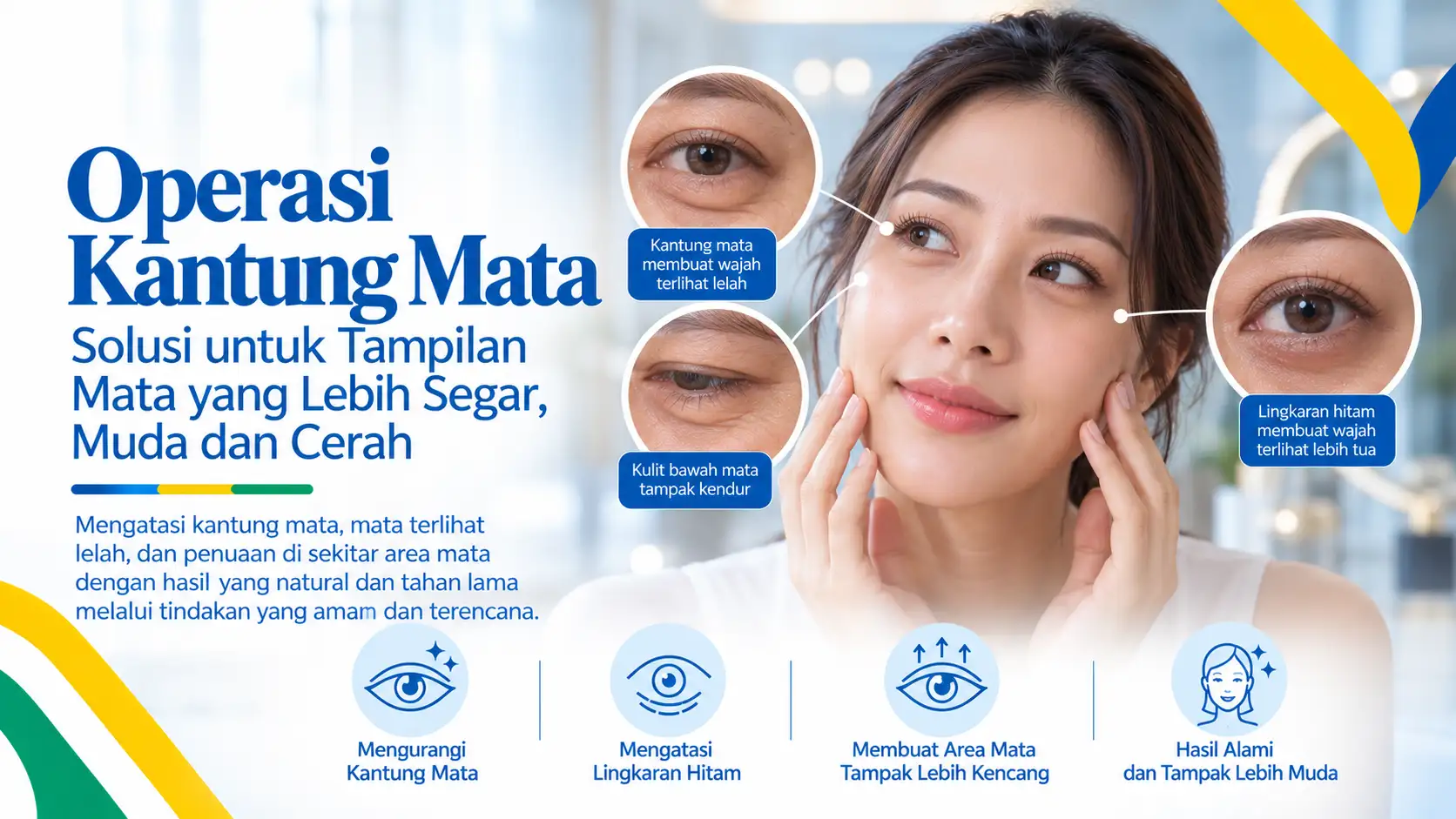 Klinik Bedah Plastik - Operasi Kantung Mata - Rumah Sakit DR. Indrajana