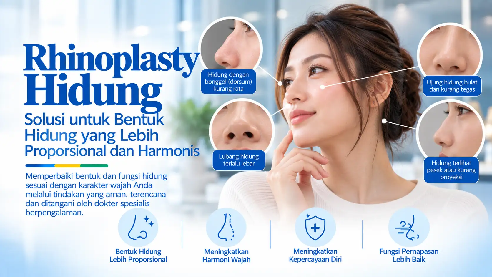 Klinik Bedah Plastik - Rhinoplasty Hidung - Rumah Sakit DR. Indrajana