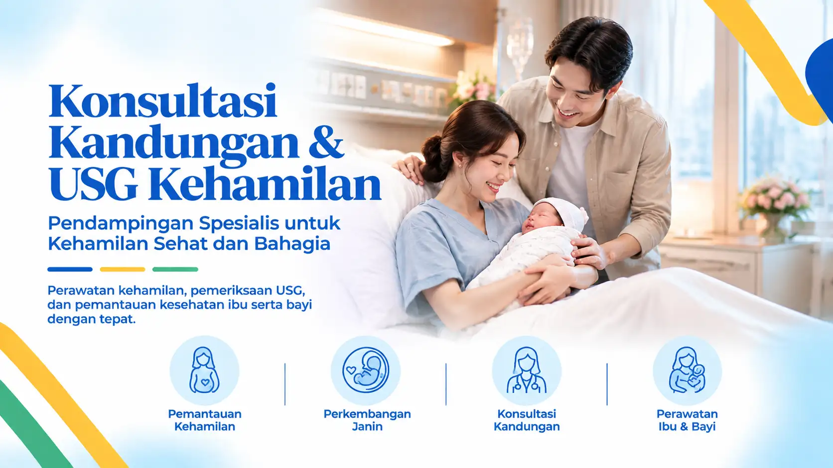Klinik Obgyn - Konsultasi Kandungan dan USG - Rumah Sakit DR. Indrajana