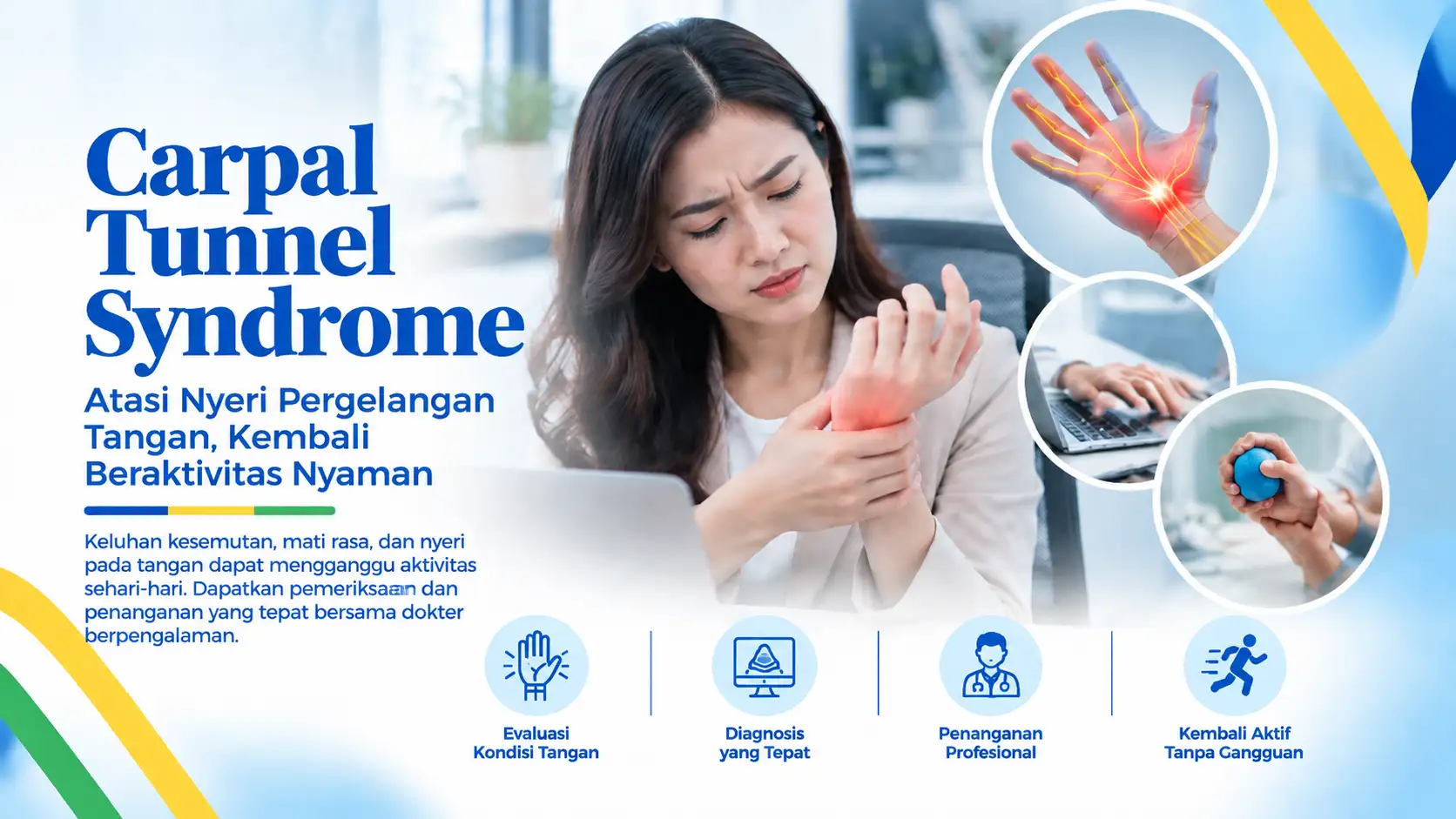 Klinik Ortopedi - Carpal Tunnel Syndrome - Rumah Sakit DR. Indrajana
