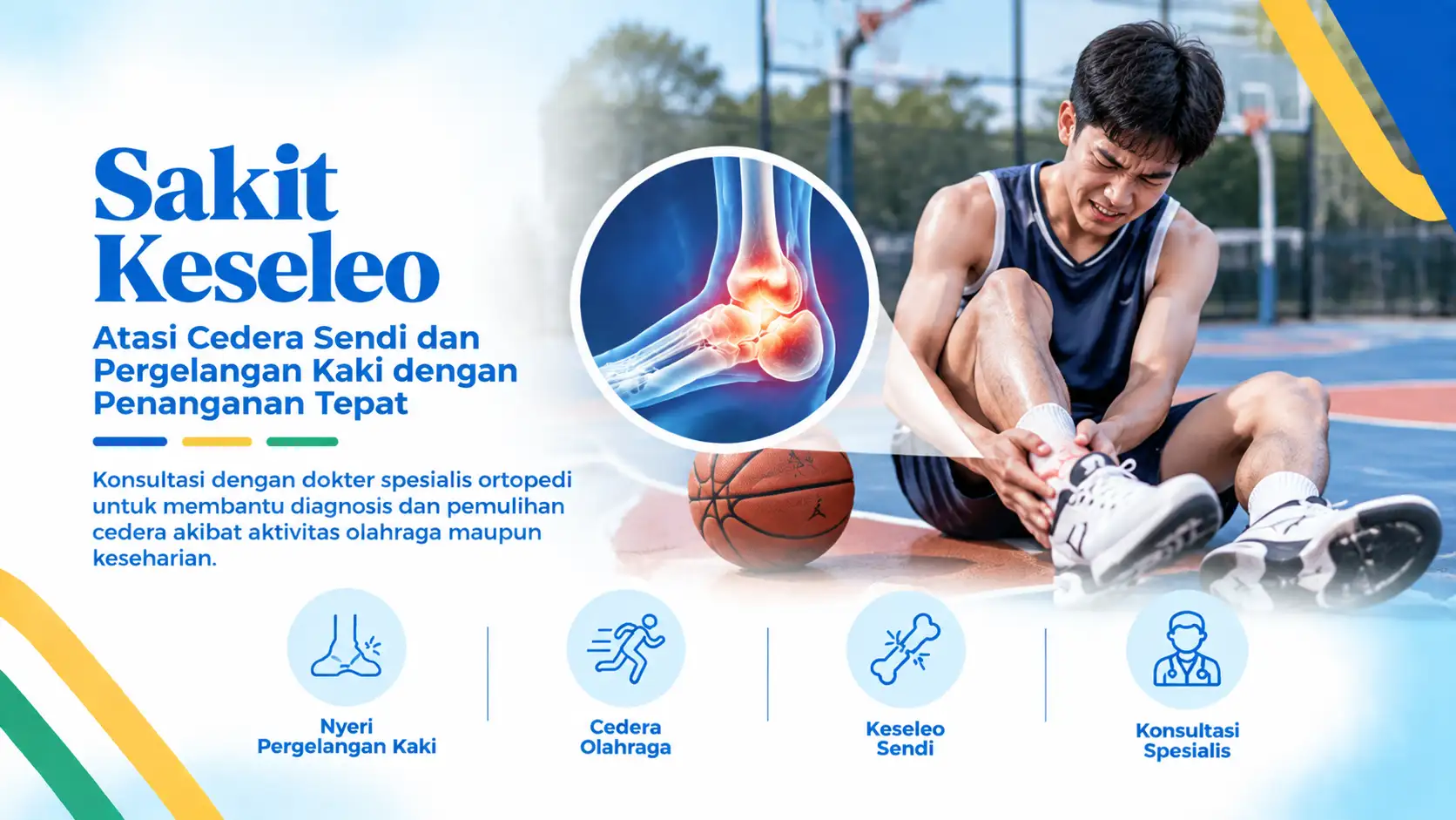 Klinik Ortopedi - Keseleo - Rumah Sakit DR. Indrajana