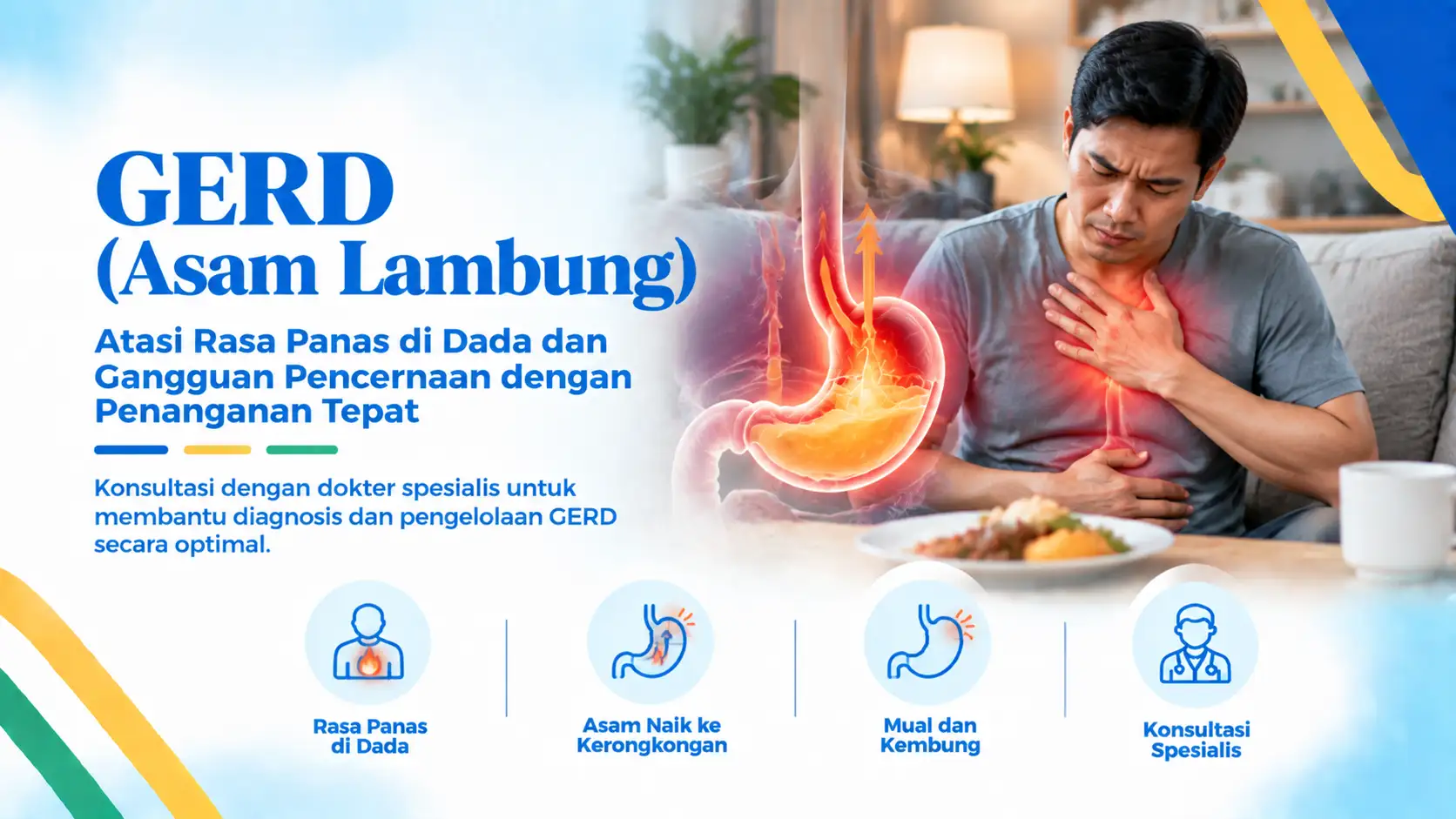 Klinik Penyakit Dalam - GERD - Rumah Sakit DR. Indrajana