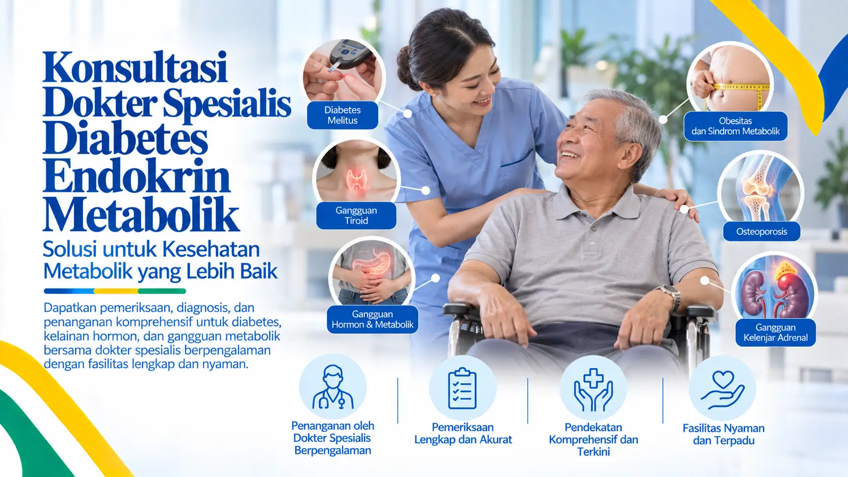 Konsultasi Diabetes dan Metabolik - Rumah Sakit DR. Indrajana